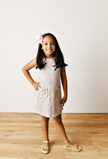 Swoon Baby 2631 Pocket Dress Blue Floral