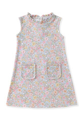 Swoon Baby 2631 Pocket Dress Blue Floral