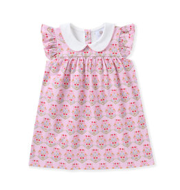 Swoon Baby Proper Flutter Dress Pink Floral