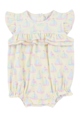 Cypress Row Rosalie Ruffle Romper Seas the Day