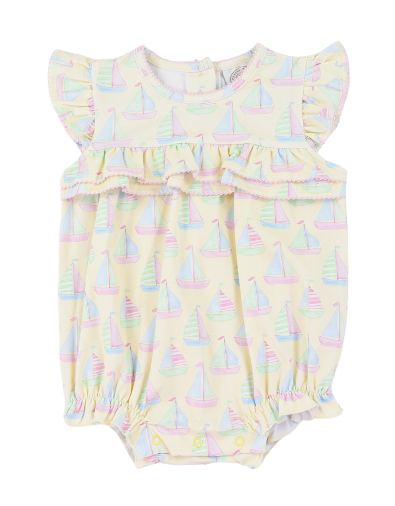 Cypress Row Rosalie Ruffle Romper Seas the Day