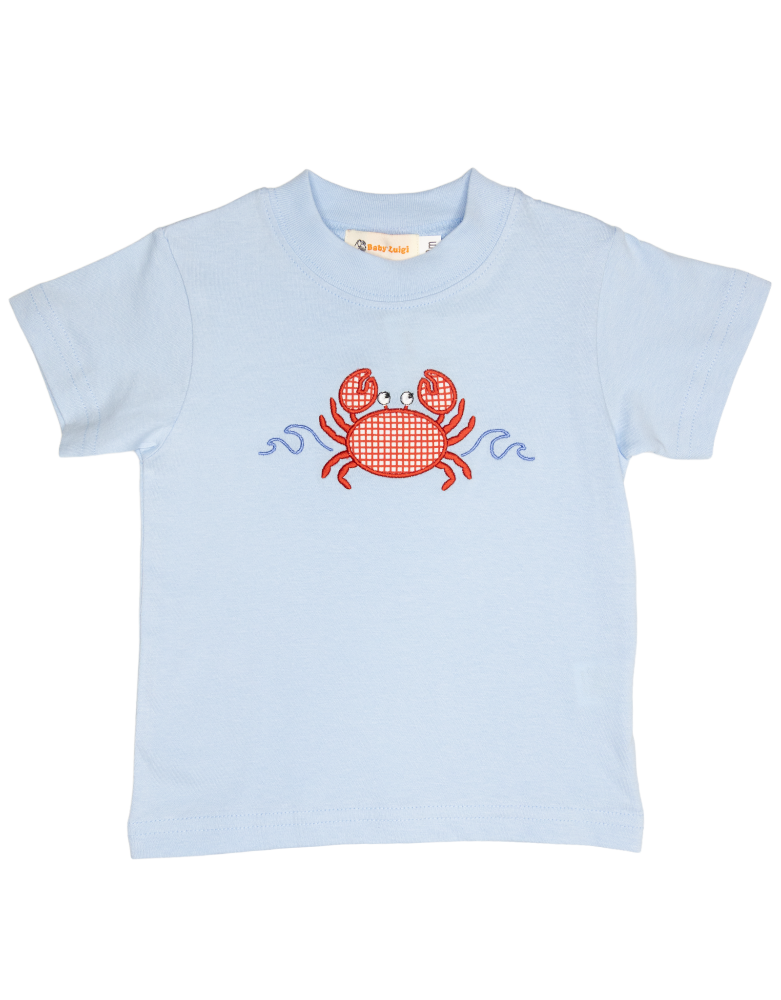Luigi S26 Blue Crab Waves Shirt