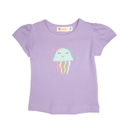 Luigi Lavender Jellyfish Shirt Size 2T