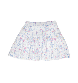 The Smiley Crab Skort Unicorn Print
