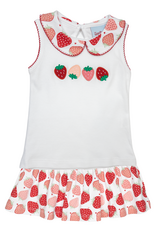 The Smiley Crab S26 Strawberries Skort Set