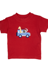 The Smiley Crab S26 SS Shirt Red Safari Car