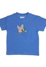 The Smiley Crab S26 SS Shirt Blue Mallard Cattails