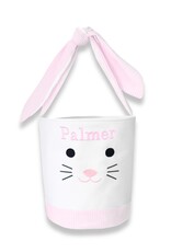 Bits & Bows BB Easter Bunny Basket Tote Pink