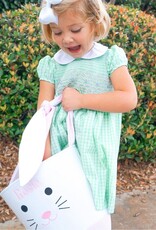 Bits & Bows BB Easter Bunny Basket Tote Pink