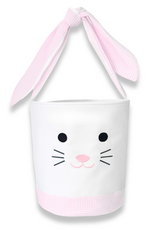 Bits & Bows BB Easter Bunny Basket Tote Pink