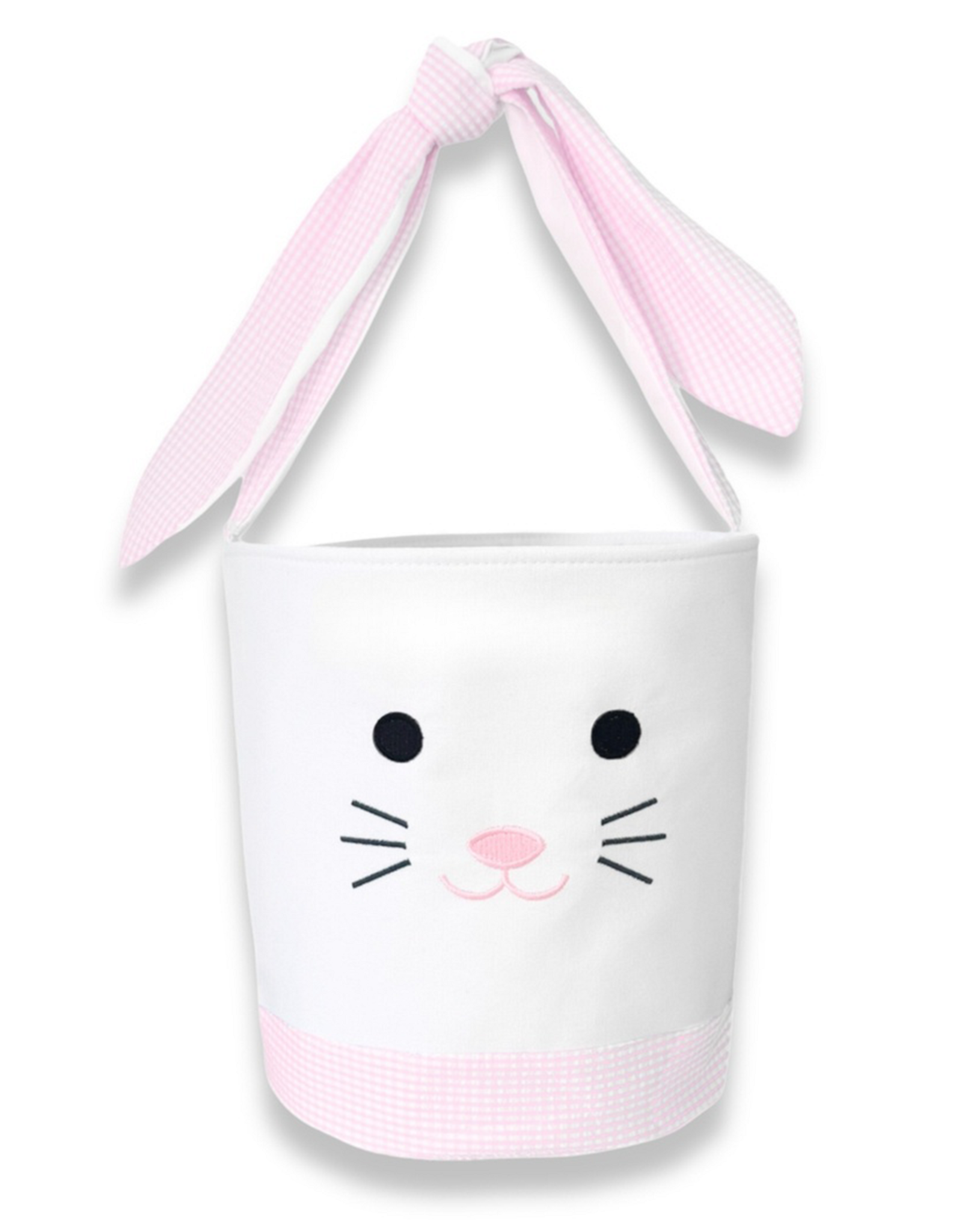 Bits & Bows BB Easter Bunny Basket Tote Pink