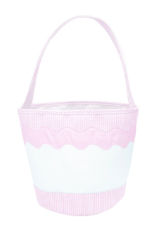 Bits & Bows BB Pink Seersucker Tote