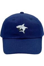 Bits & Bows BB Navy Shark Hat