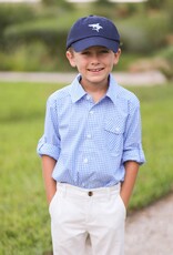 Bits & Bows BB Navy Shark Hat