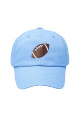 Bits & Bows BB Blue Football Hat