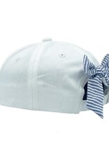 Bits & Bows BB White American Flag Bow Hat
