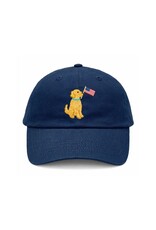 Bits & Bows BB Navy American Dog Hat