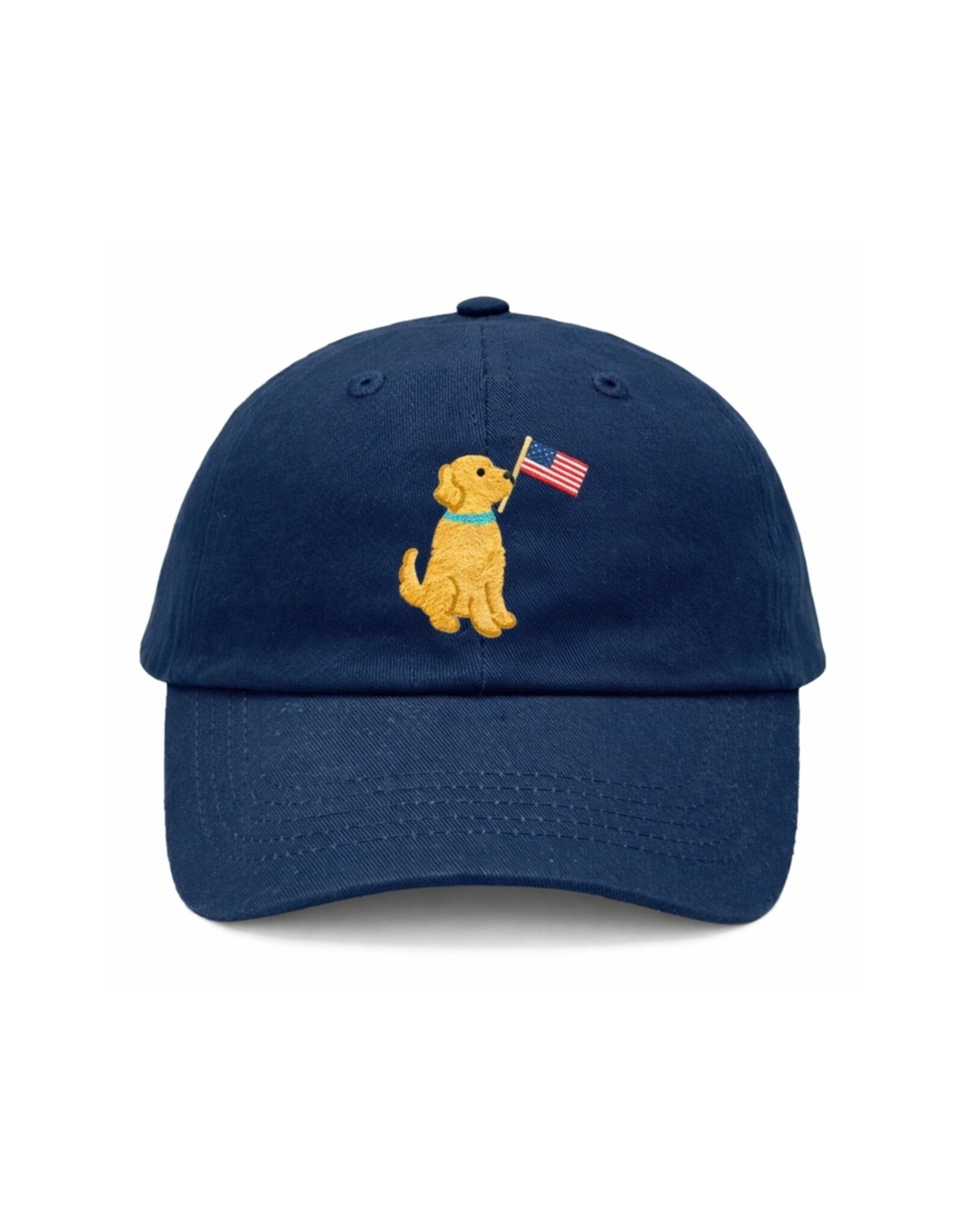 Bits & Bows BB Navy American Dog Hat