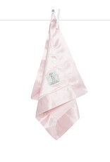 Little Giraffe VLSSBLY Velvet Deluxe Blanky Pink