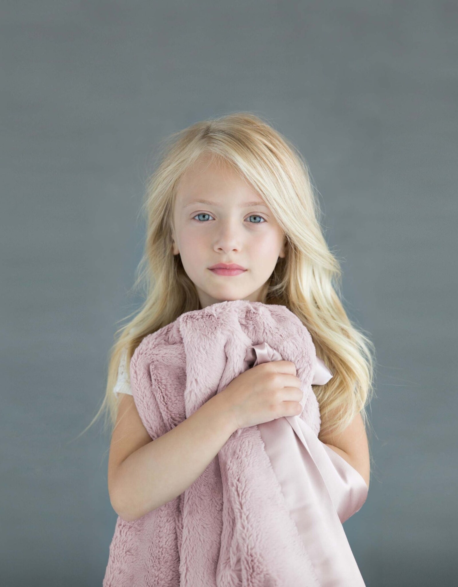 Little Giraffe LXBKT Luxe Blanket Dusty Pink