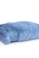 Little Giraffe LXBKT Luxe Blanket Cornflower