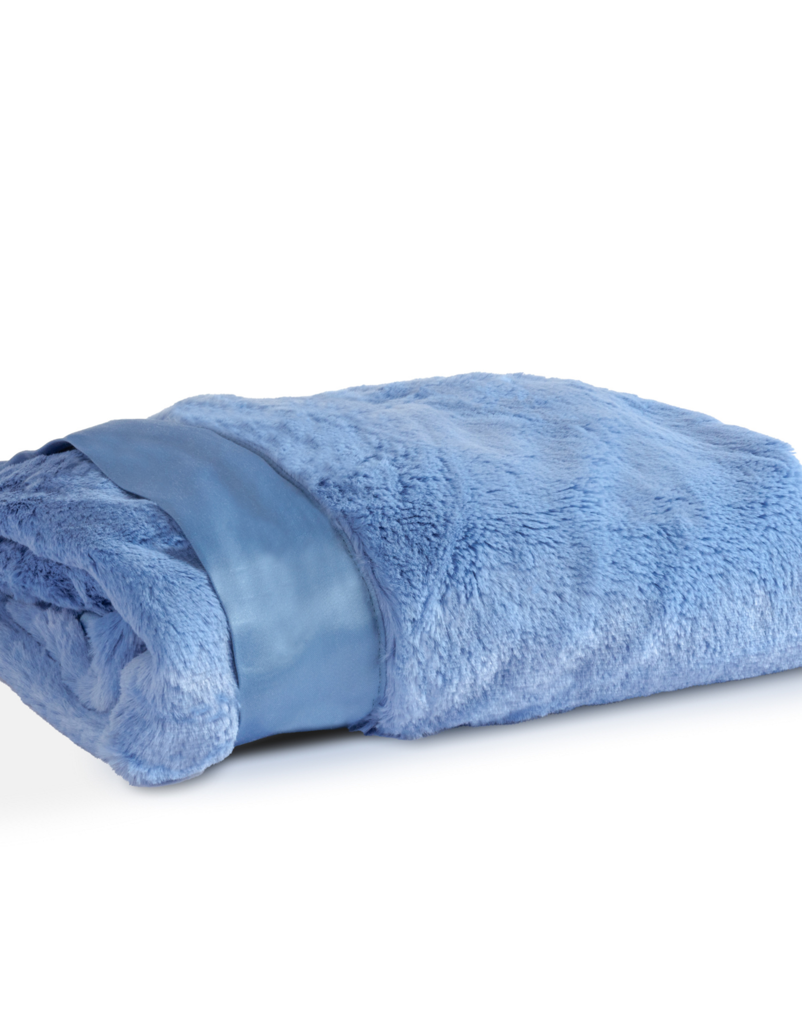 Little Giraffe LXBKT Luxe Blanket Cornflower