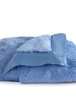 Little Giraffe LXBKT Luxe Blanket Cornflower