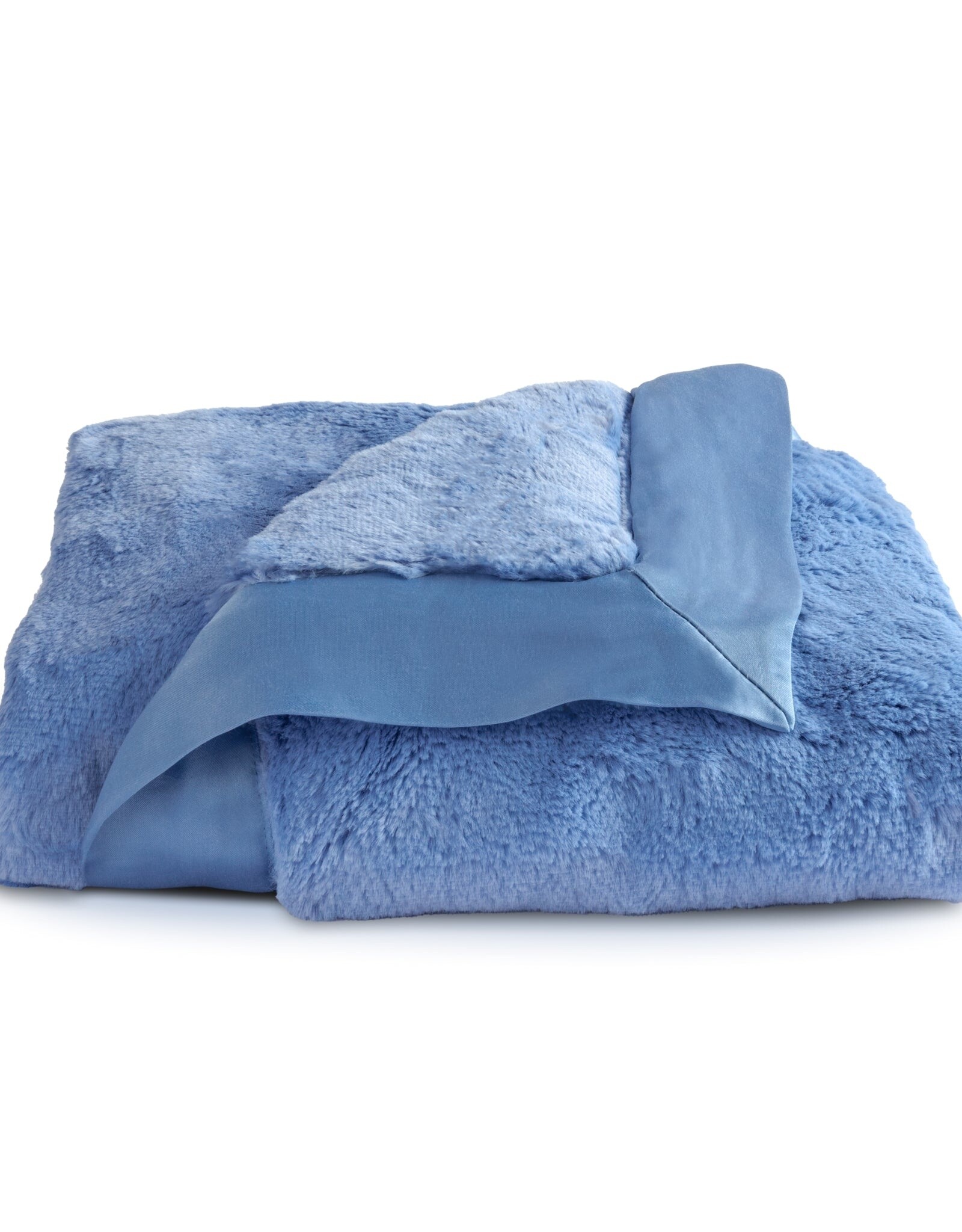 Little Giraffe LXBKT Luxe Blanket Cornflower