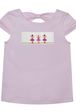 Vive la Fete VFS26 Pink Ballerina Smocked Shirt