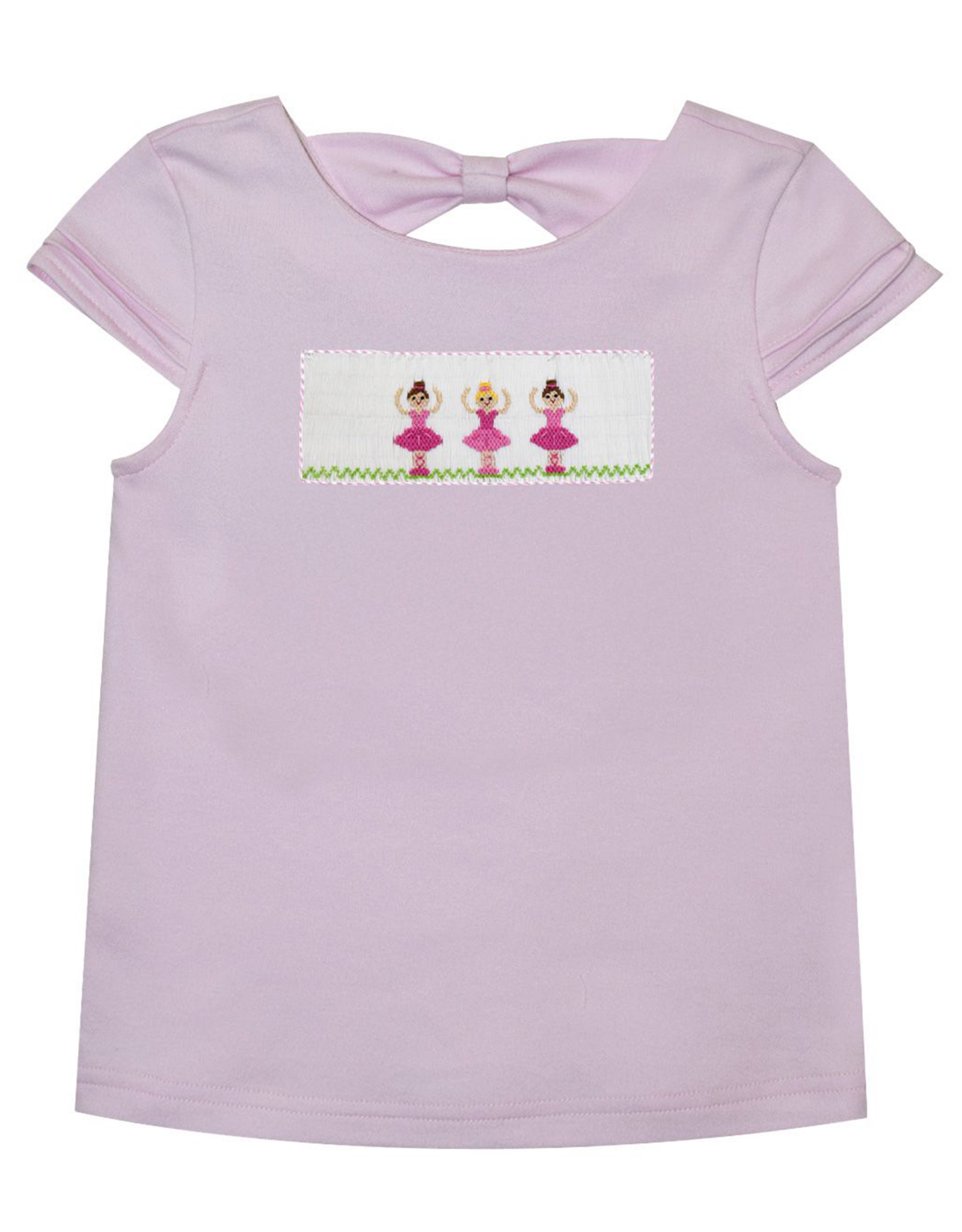 Vive la Fete VFS26 Pink Ballerina Smocked Shirt