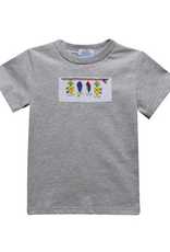 Vive la Fete VFS26 Grey Lures Smocked Shirt