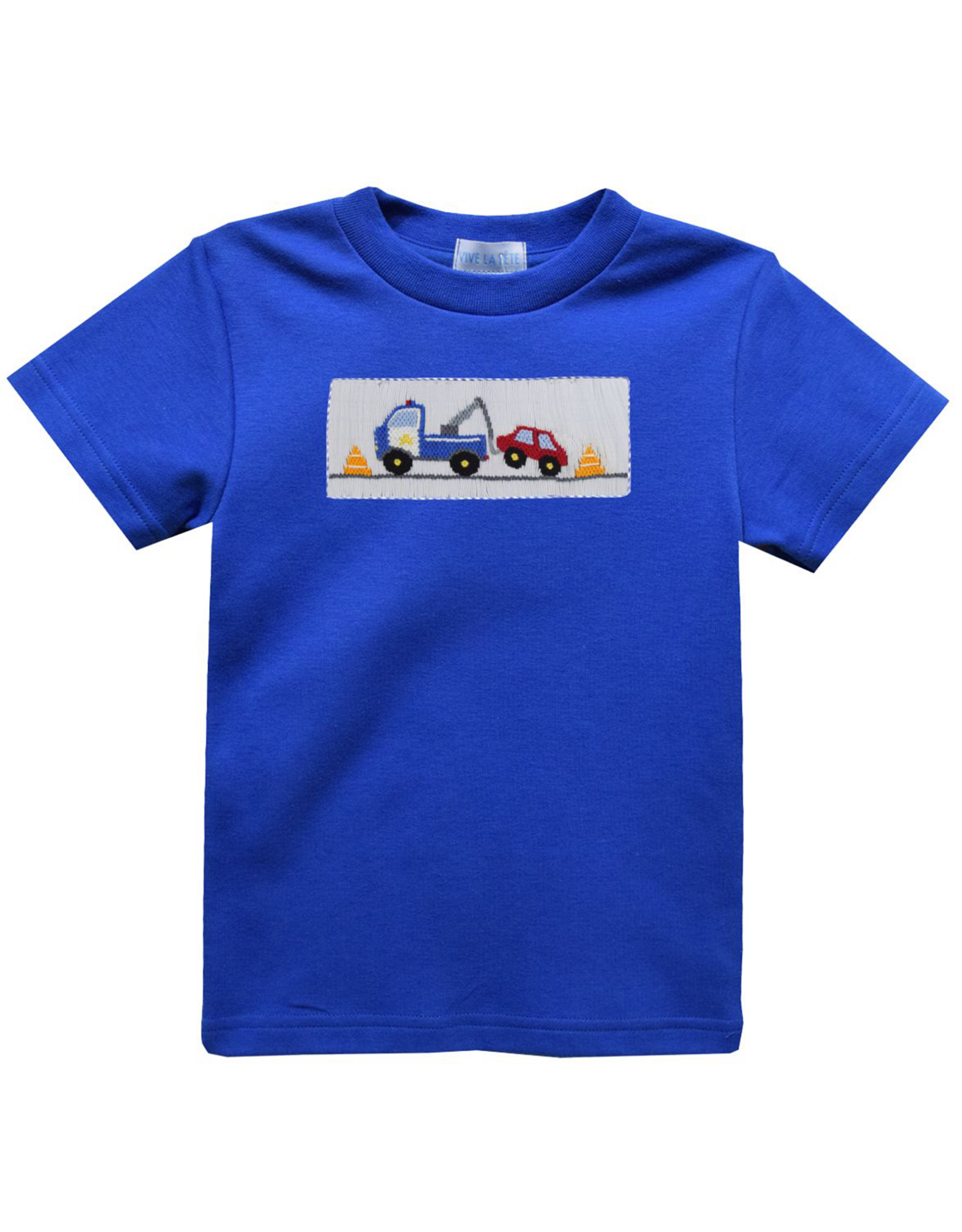 Vive la Fete VFS26 Royal Tow Truck Smocked Shirt