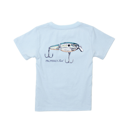 Properly Tied Short Sleeve Periwinkle Swimbait Tee