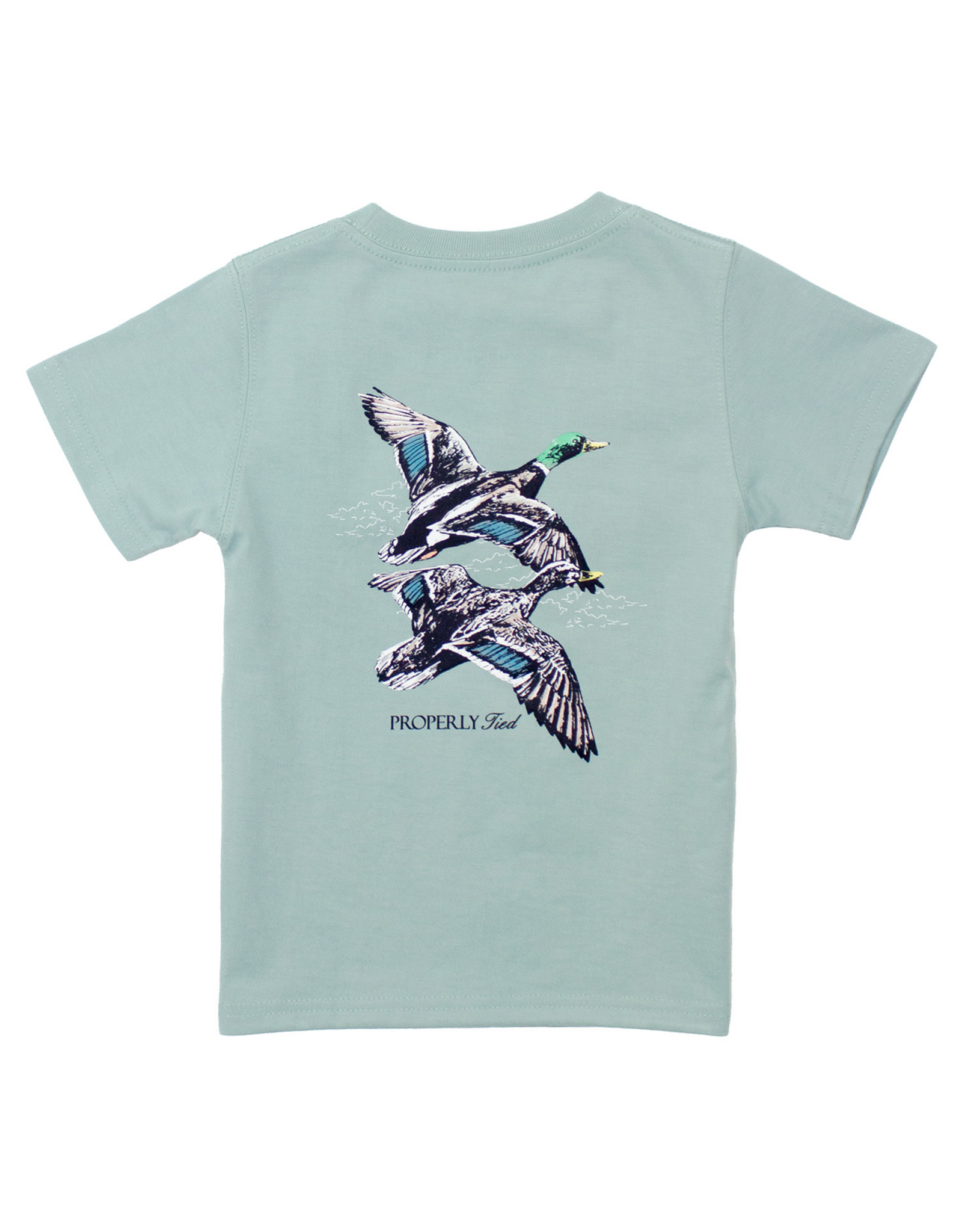 Properly Tied PT26 SS Marine Mist Migration Tee