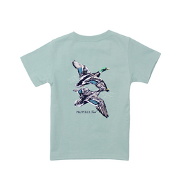 Properly Tied Short Sleeve Marine Mist Migration Tee