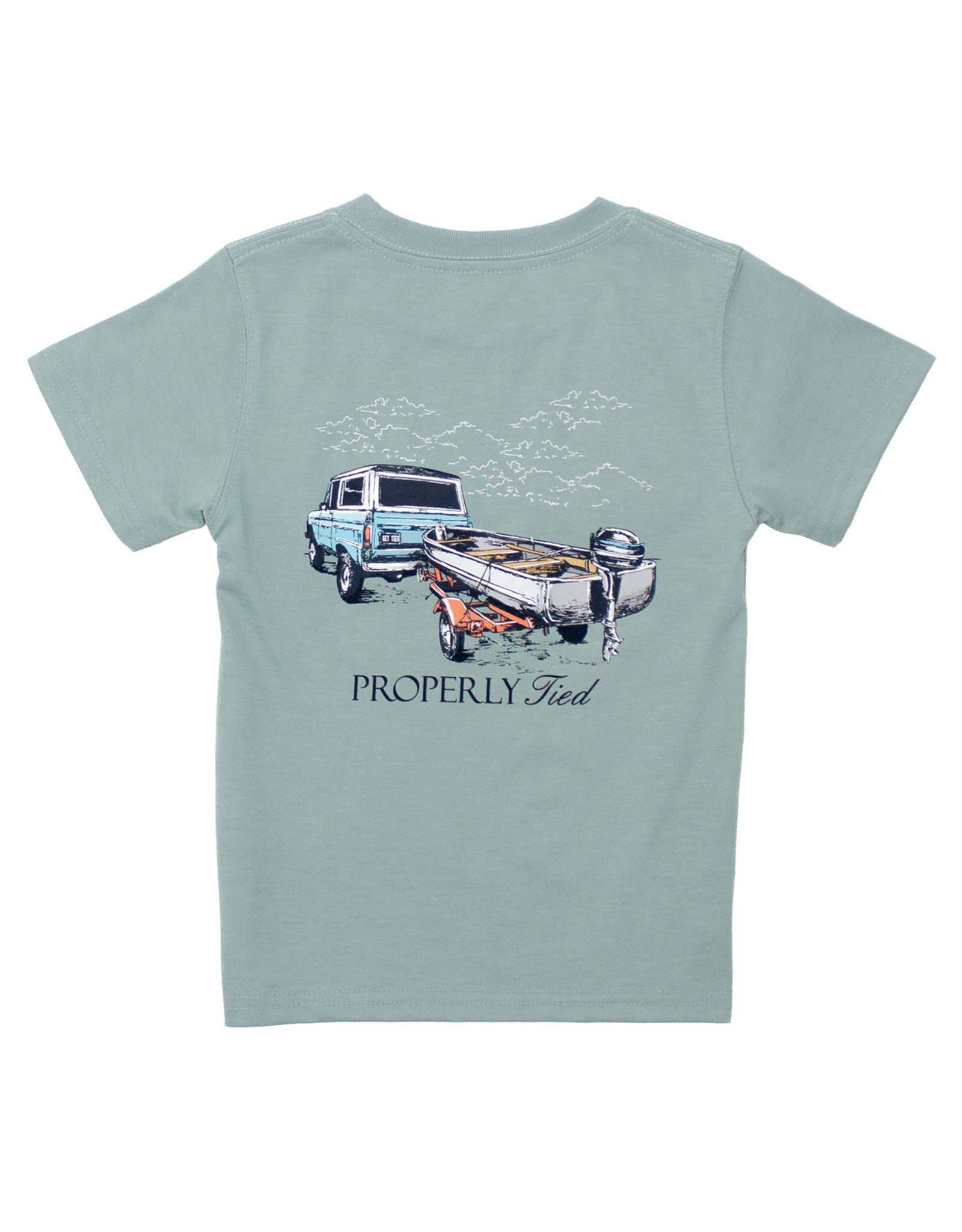 Properly Tied PT26 SS Fog Towing the Line Tee
