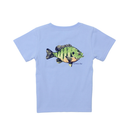 Properly Tied Short Sleeve Light Blue Gill Tee