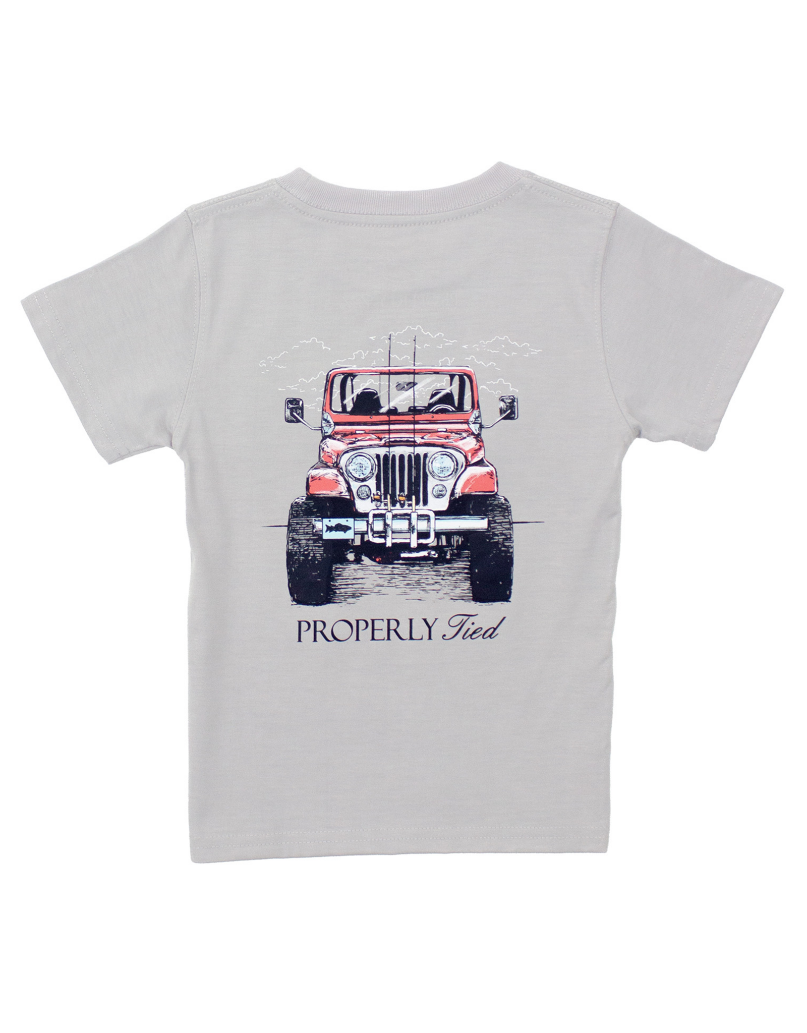 Properly Tied PT26 SS Ice Grey Rod Runner Tee