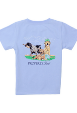Properly Tied PT26 SS Light Blue Diamond Dogs Tee