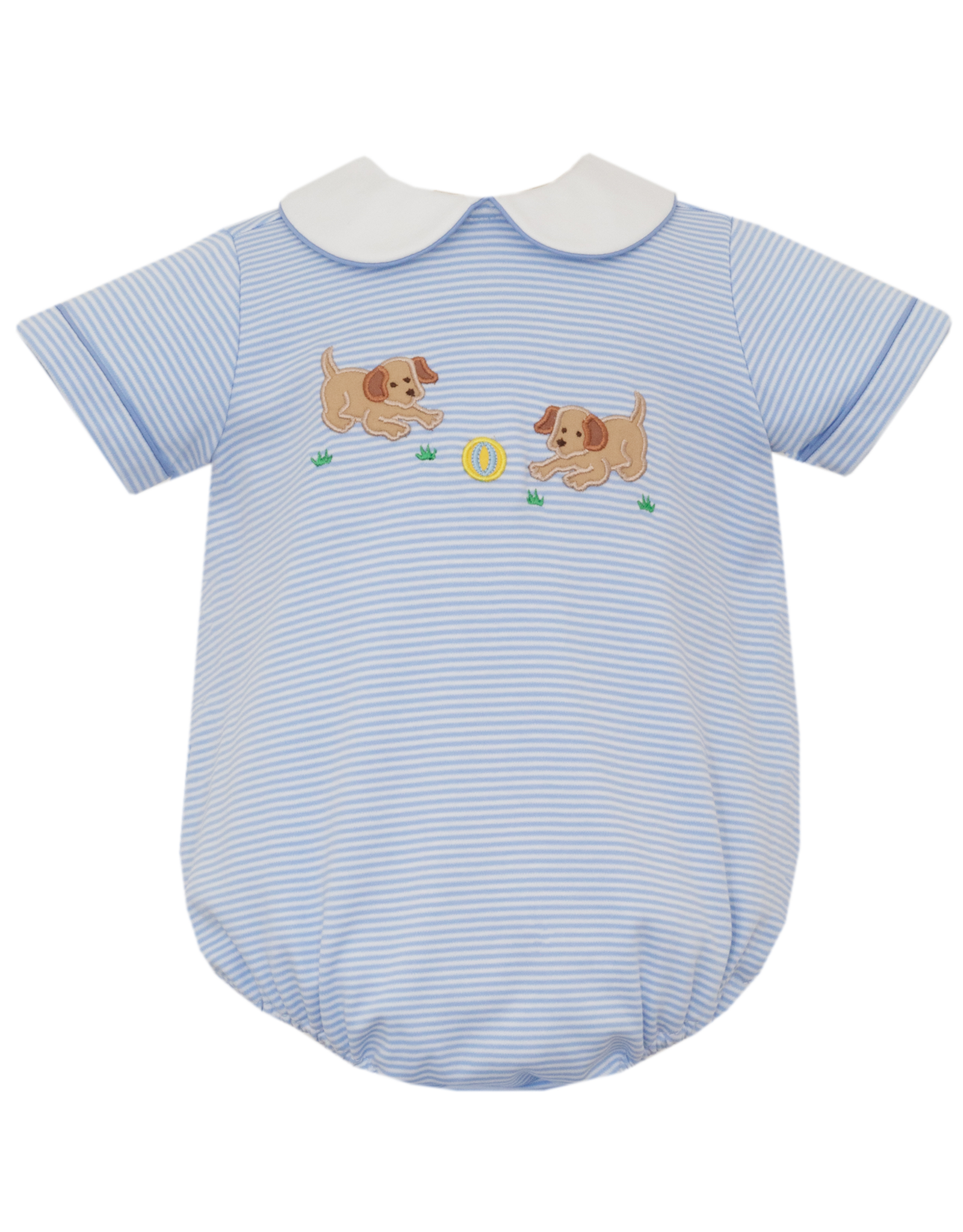 Claire and Charlie 5007BB Garden Puppies Blue Bubble