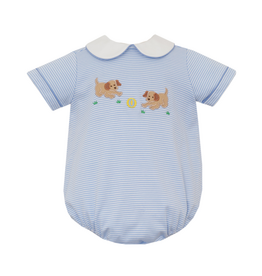 Claire and Charlie Garden Puppies Blue Bubble