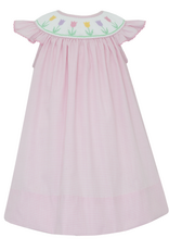 Petit Bebe 115R Spring Tulips Bishop Dress