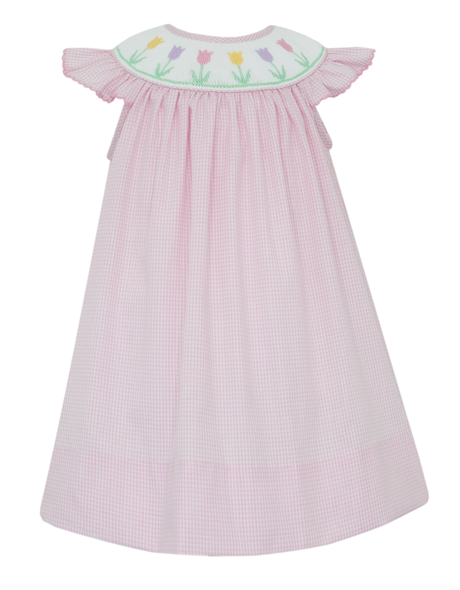Petit Bebe 115R Spring Tulips Bishop Dress
