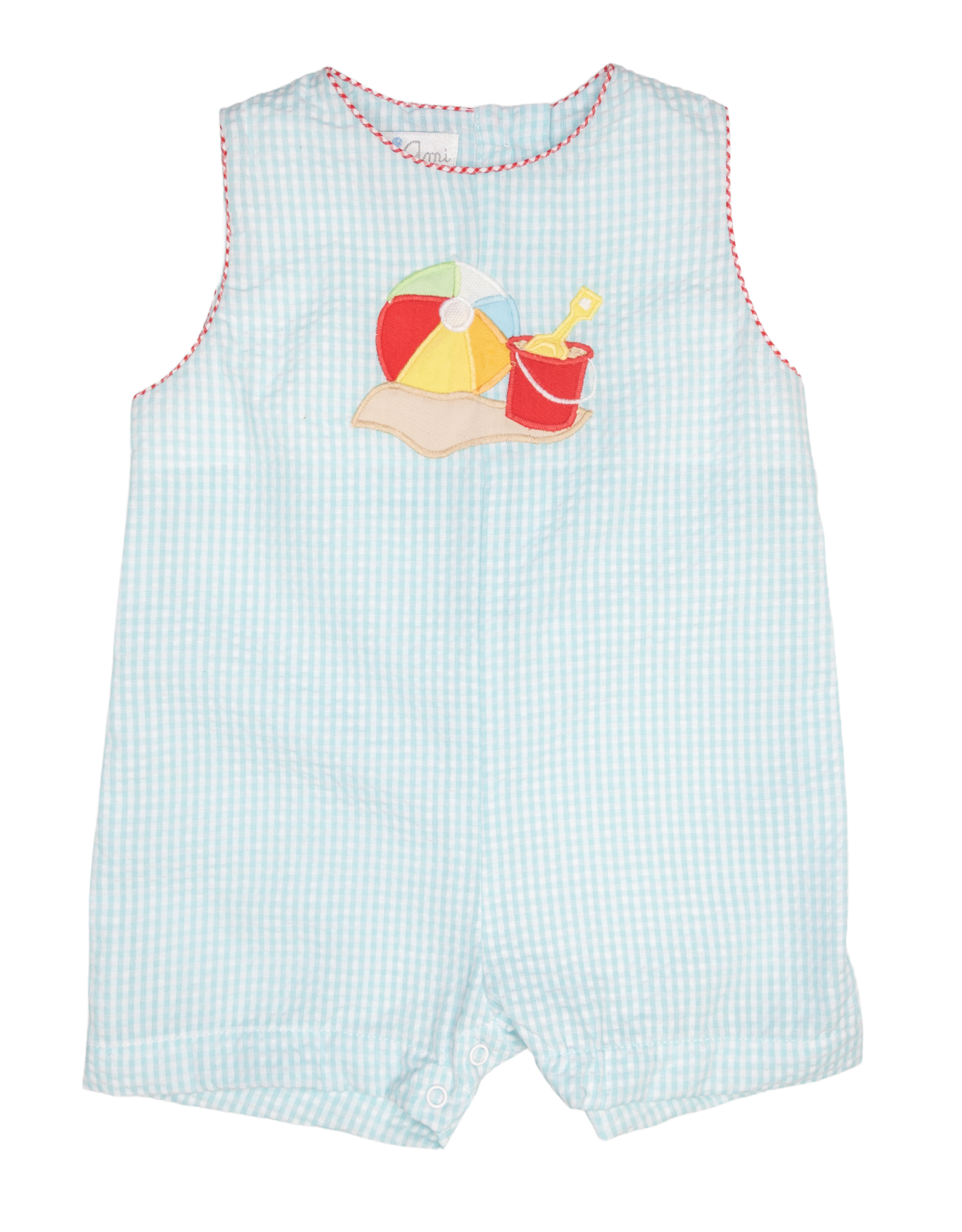 Petit Ami 2-3716 Aqua Beach Romper