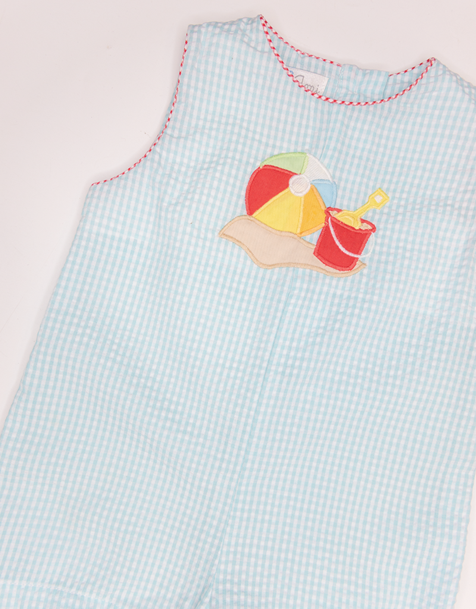 Petit Ami 2-3716 Aqua Beach Romper