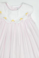 Petit Ami 2-3241 Pink Embroidered Flower Dress