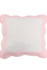 Zsa Zsa & Lolli ZZL Pillow Sham White/Pink