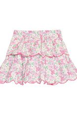 Bisby Two Tiered Skort Pink Bloomsbury Blossoms