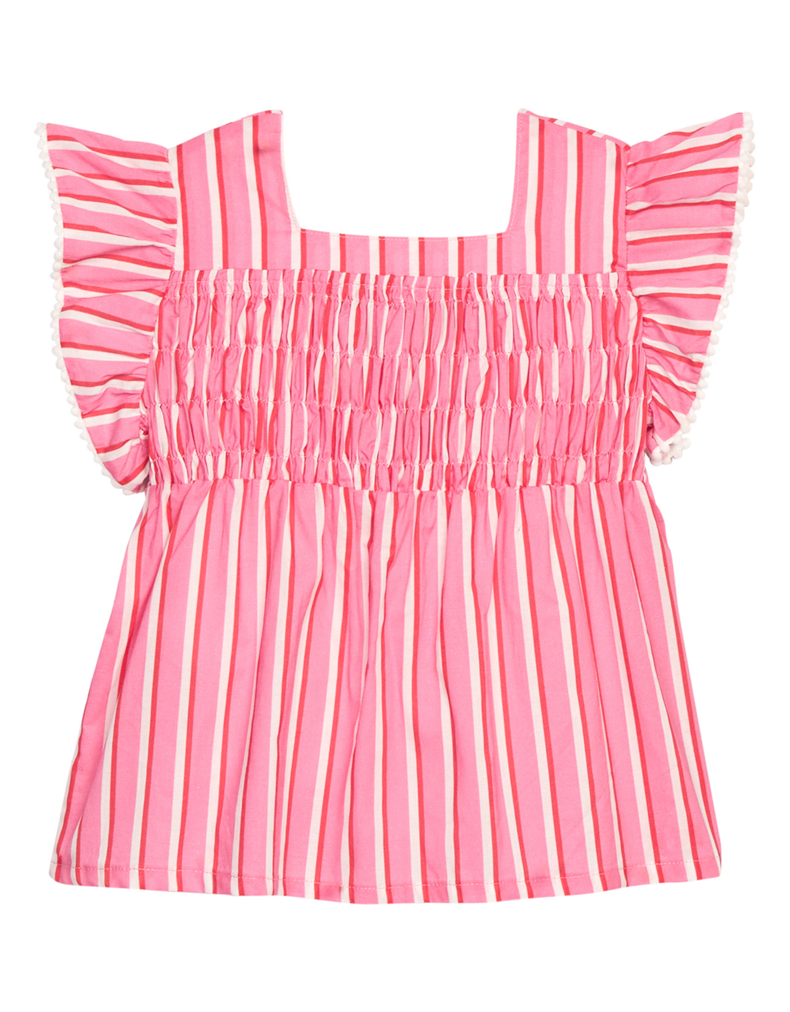 Bisby Chloe Top Saltwater Taffy Stripe