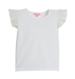 Bisby Eyelet Tank White